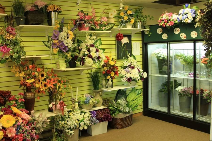 Дизайн цветочного магазина, фото