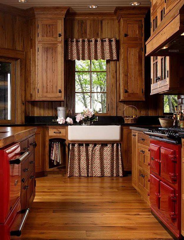 14 советов, как создать потрясающий дизайн кухни в деревянном доме (+80 фото реальных интерьеров)