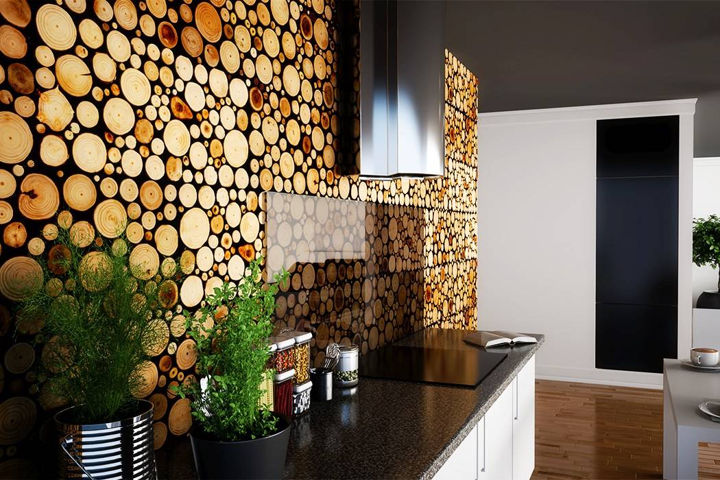Декоративные панели для стен кухни - 50 фото удачных решенийкухня — вкус комфорта