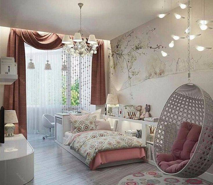 Спальня для девушки: 135 фото примеров дизайна спальни в современном стиле, лучшие идеи планировок интерьера