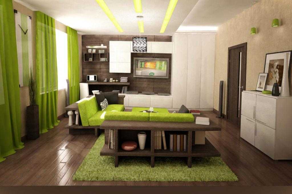 Зеленая гостиная: цветовые сочетания, лучшие идеи дизайна, подбор оттенков, 120 фото реальных примеров