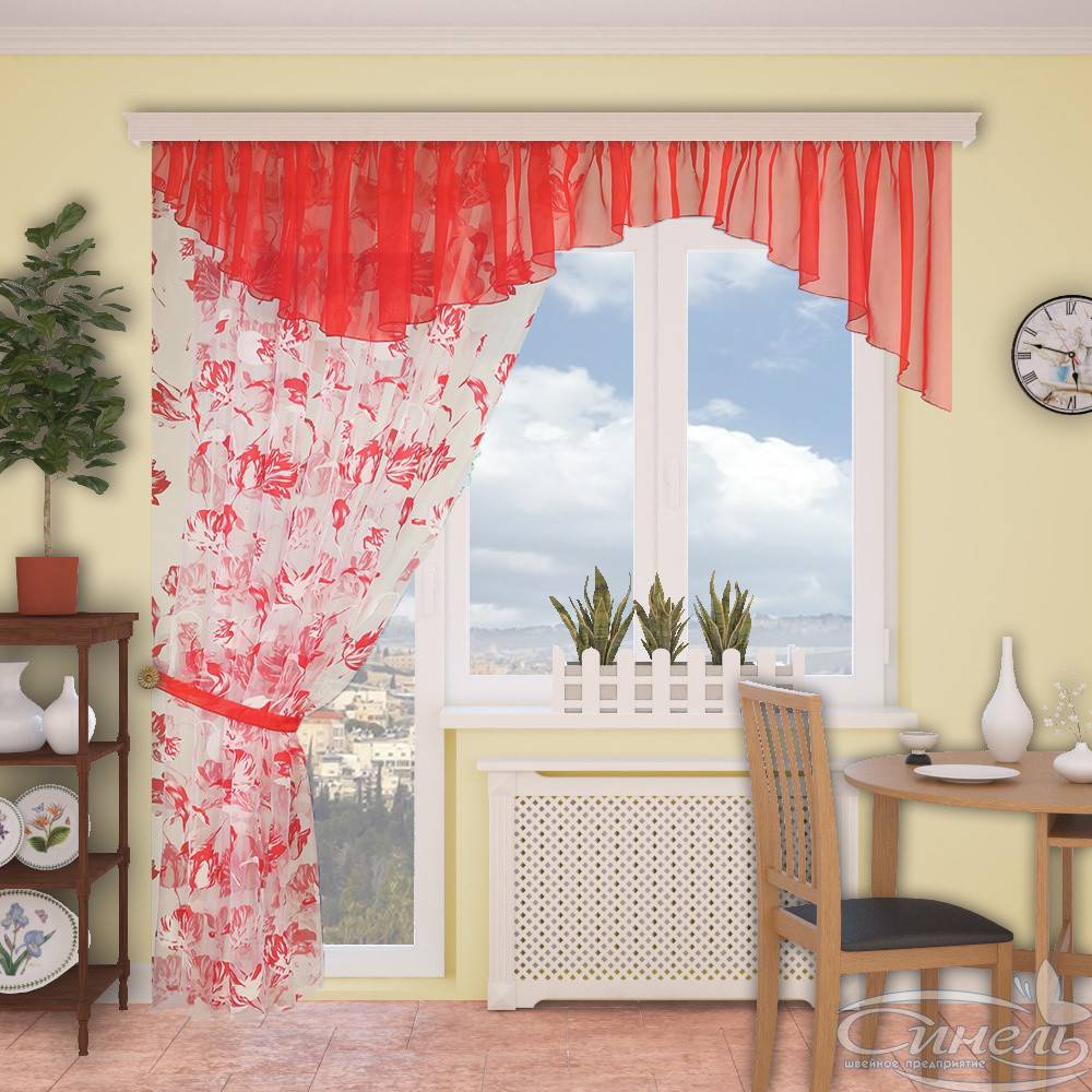 Как украсить окно на кухне шторами: виды занавесок и советы специалистов