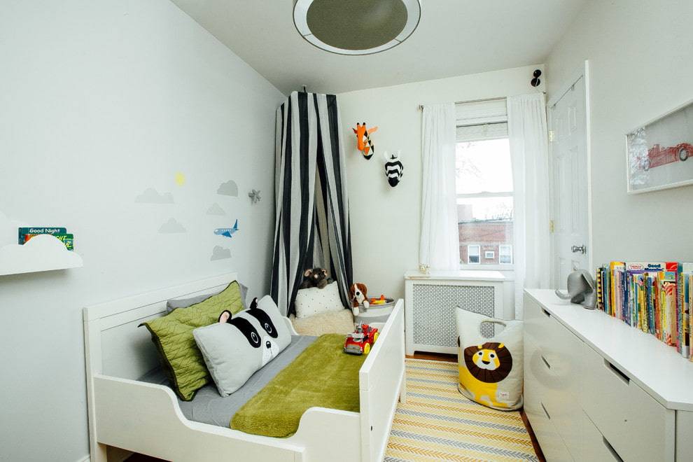 Детская 10 кв. м.: как сделать удобной и уютной небольшую детскую комнату
