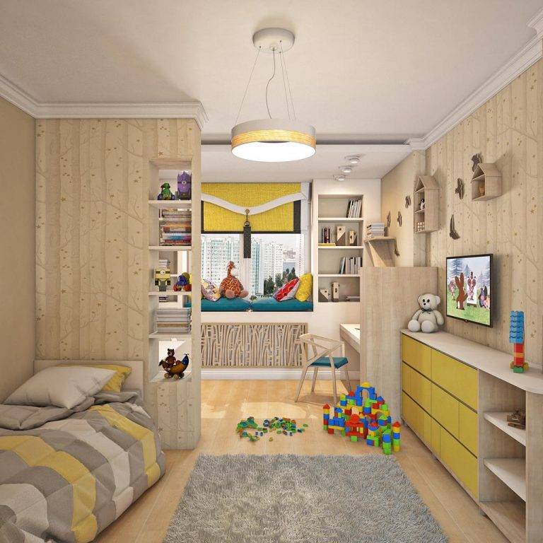 50 детских комнат для разнополых детей: супер-идеи