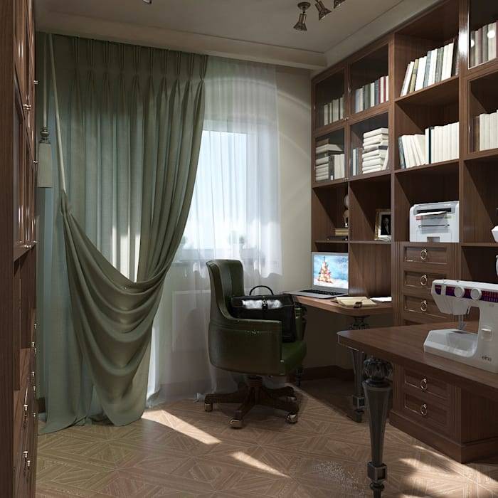 Дизайн кабинета: 70+ фото в интерьере квартиры и дома
