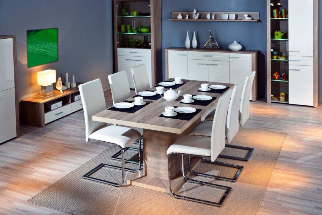 Стол в гостиную — как выбрать стильный и практичный современный стол? 105 фото лучших вариантов дизайна