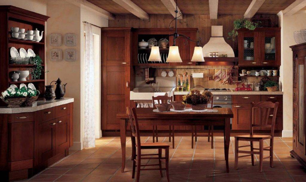 Кухни в американском стиле (77 фото): дизайн интерьера кухни-столовой и кухни-гостиной в стиле американская классика, варианты с островом и другие