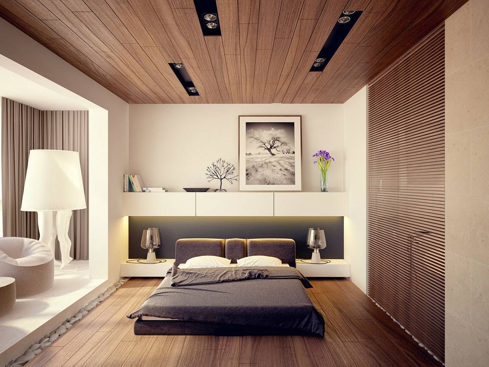 Идеи для потолка в спальне: советы по выбору цвета, дизайна, освещения. 150 фото примеров в интерьере
