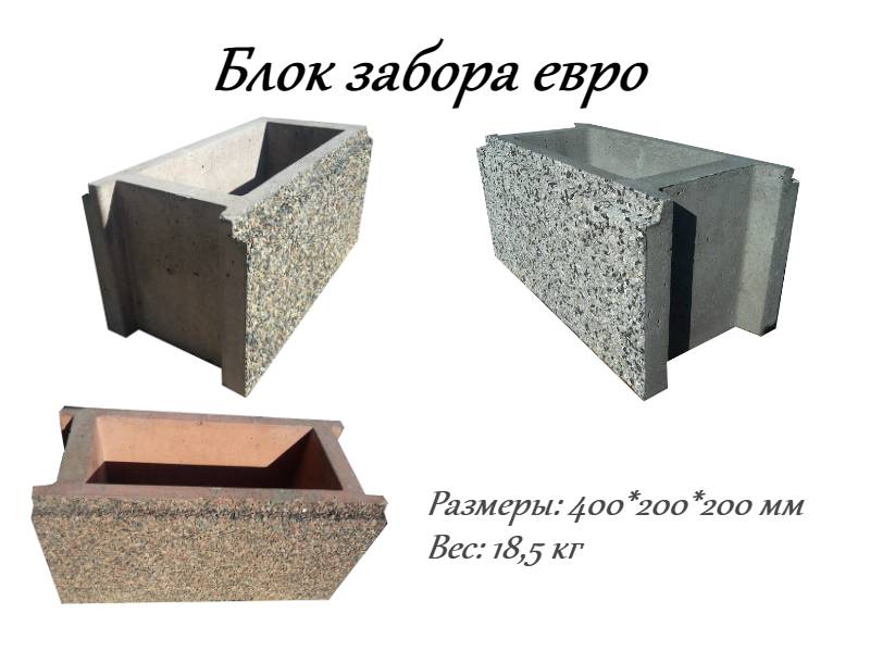Как обложить блоком столб для забора