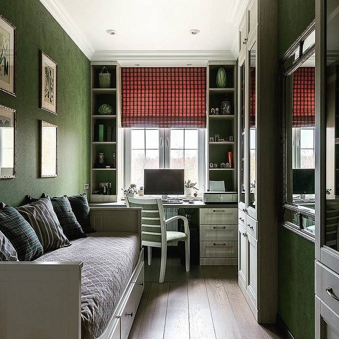 Дизайн комнаты: как обустроить интерьер маленькой и большой комнаты для двоих взрослых с диваном
 - 40 фото