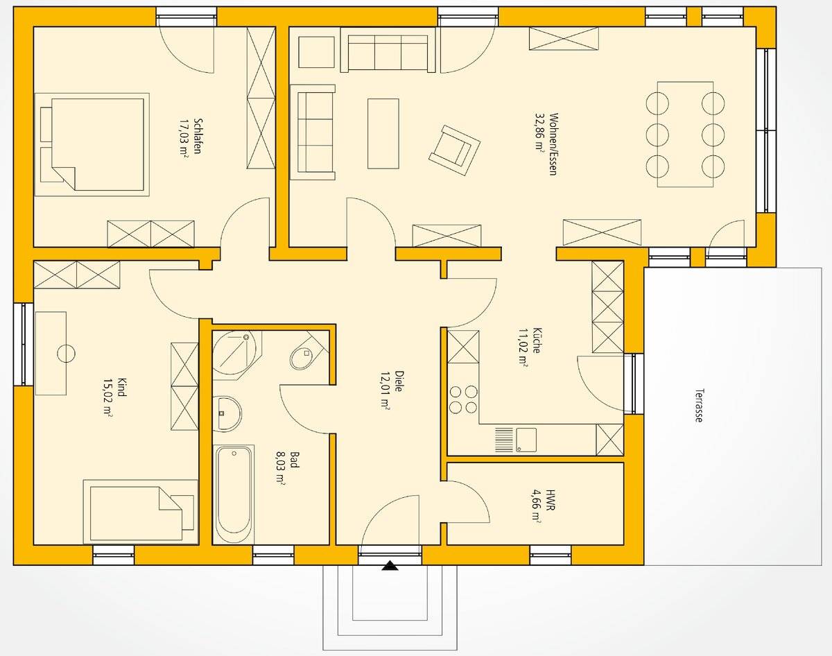 Планировка одноэтажного дома: 100 фото лучших идей дизайна и зонированияварианты планировки и дизайна