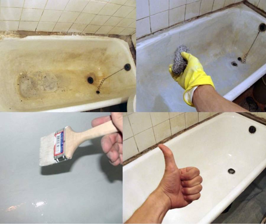 Реставрация ванны своими руками - 4 варианта!
