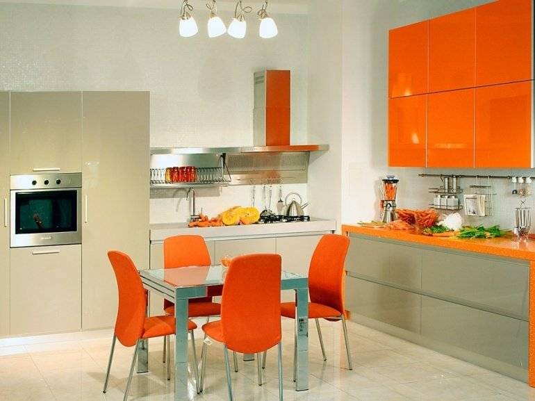 Оранжевый цвет в интерьере: 140 фото идей яркого дизайна + примеры интересных сочетаний