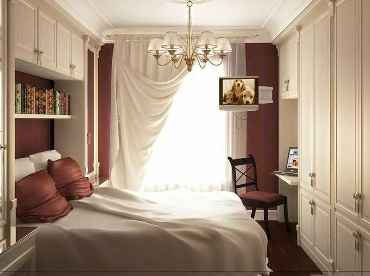 Дизайн спальни 8 кв. м. — 100 фото лучших идей как оформить дизайн в маленькой спальне