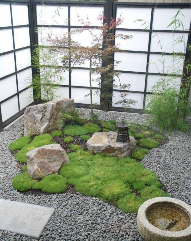 Создание японского сада: фото композиций, советы по планировке и декоративному оформлению