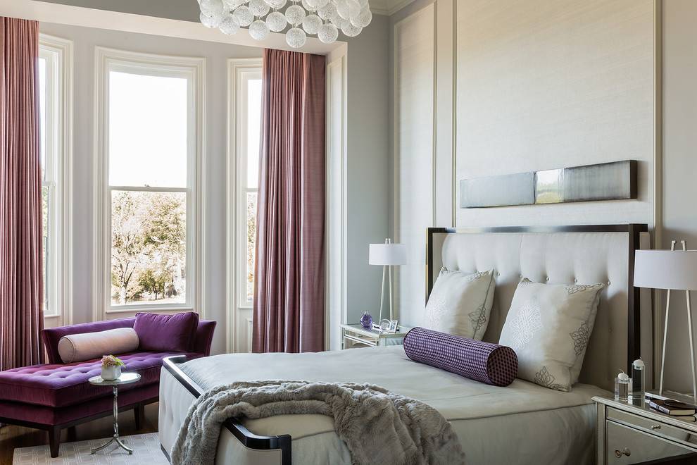 Розовая спальня — 145 лучших фото-идей дизайна и красивого сочетания цветов, правила расстановки и выбора мебели