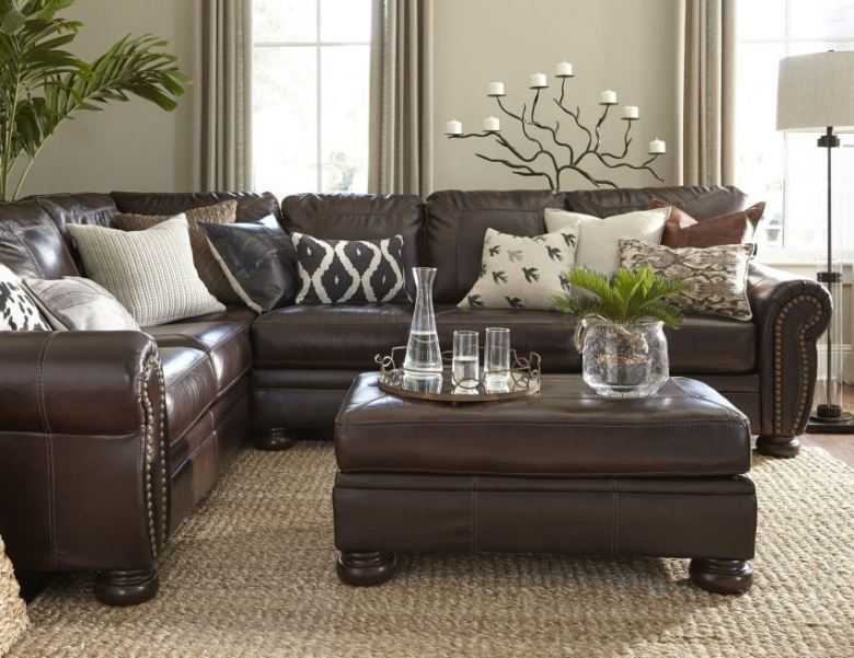 Черный диван в гостиной: экстремальный вариант? (40 идей дизайна) | дизайн и интерьер