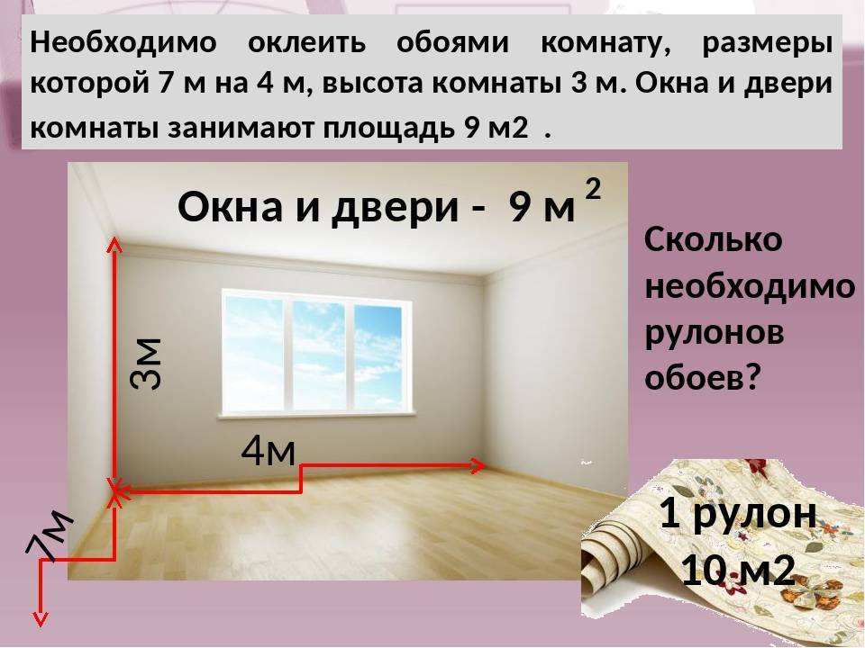 Как правильно рассчитать площадь комнаты