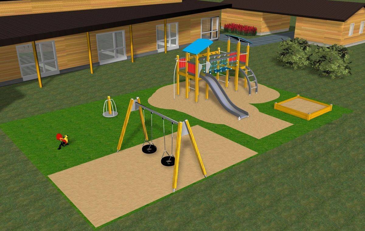 Идеи для детской площадки на даче