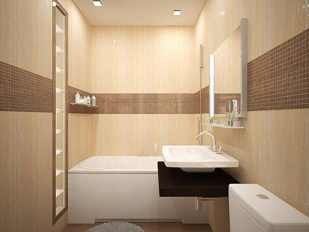 Бежевая ванная: 150 фото сочетаний бежевого цвета в оформлении и дизайне ванной комнаты