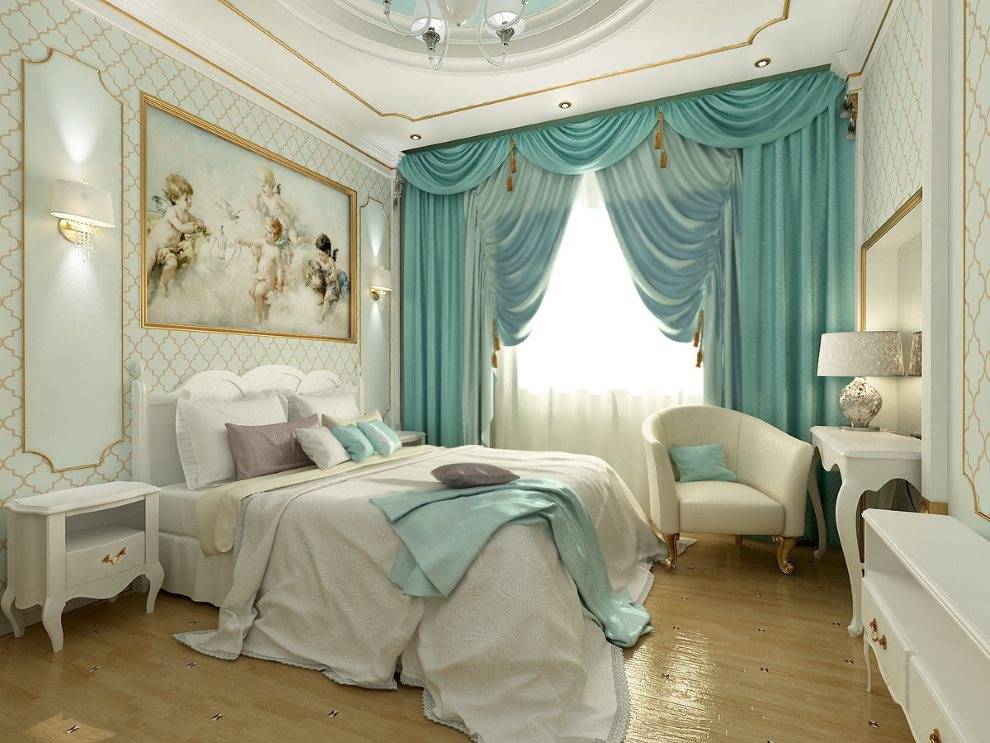 Спальня в стиле "барокко" (41 фото): "рококо" в дизайне интерьера