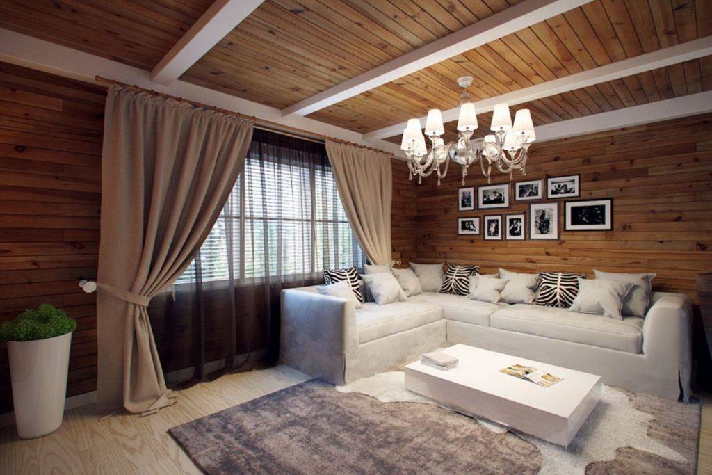 Интерьер дома из бруса внутри: примеры стильных интерьеров – фото дизайна по комнатам