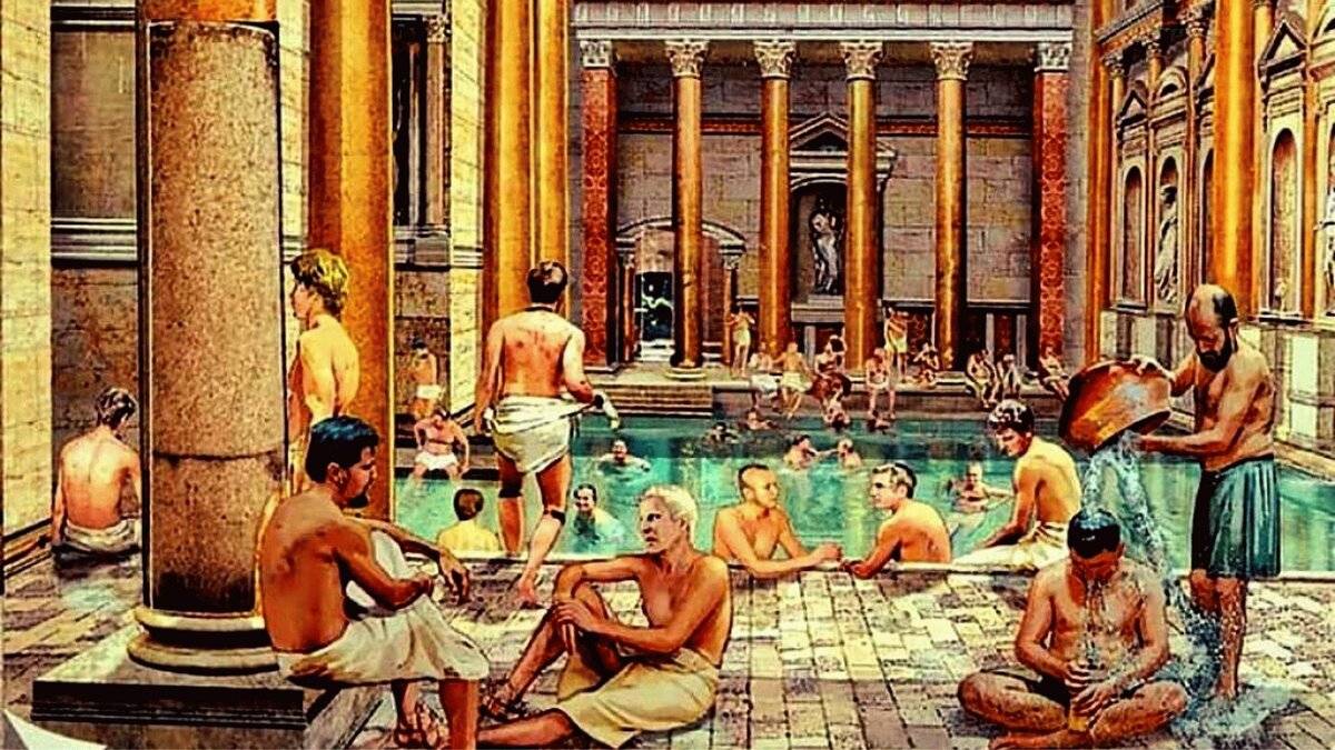 Древнейшие бани - римские термы