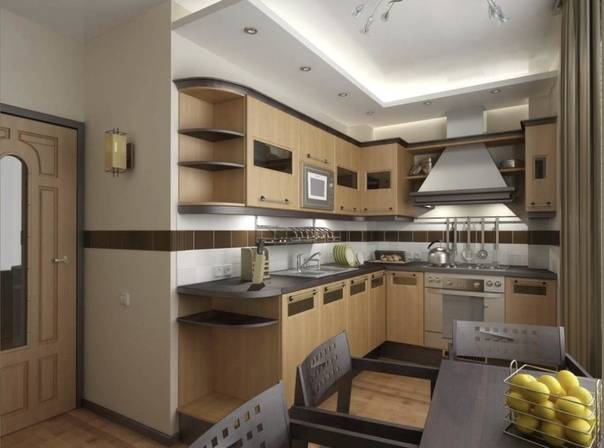 Кухня 7 кв. м.: топ-140 современных интерьеров, идеи ремонта и зонирования. выбор декора и расположения мебели