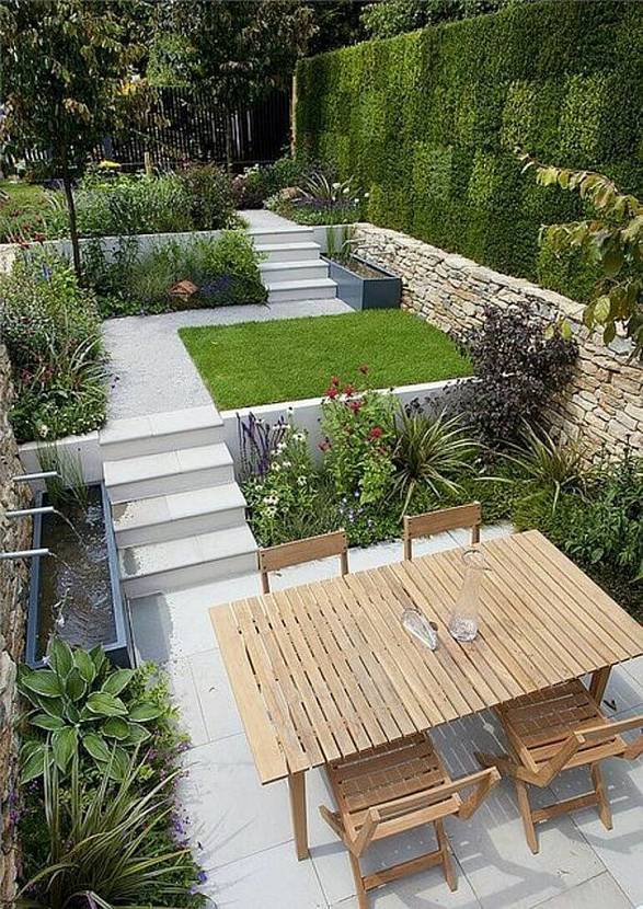 Ландшафтный дизайн для маленького участка (64 фото): красивые идеи для небольшого пространства, хвойные композиции для дворика и зоны отдыха, советы и интересные решения