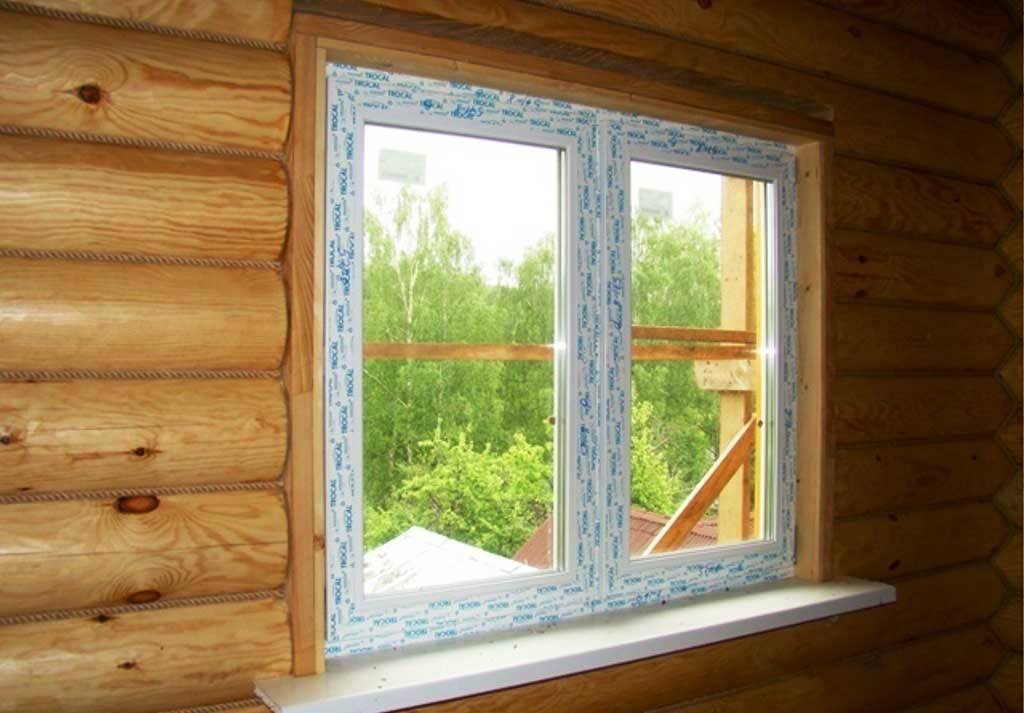 Возможна ли замена старых окон на пластиковые в деревянном доме? особенности монтажа