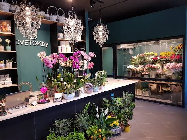 Дизайн цветочного магазина, фото