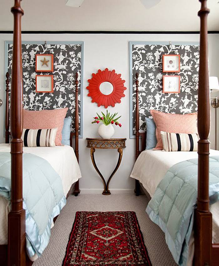 Стены в спальне: варианты оформления и отделки, примеры сочетания цветов в интерьере. 135 фото новинок дизайна
