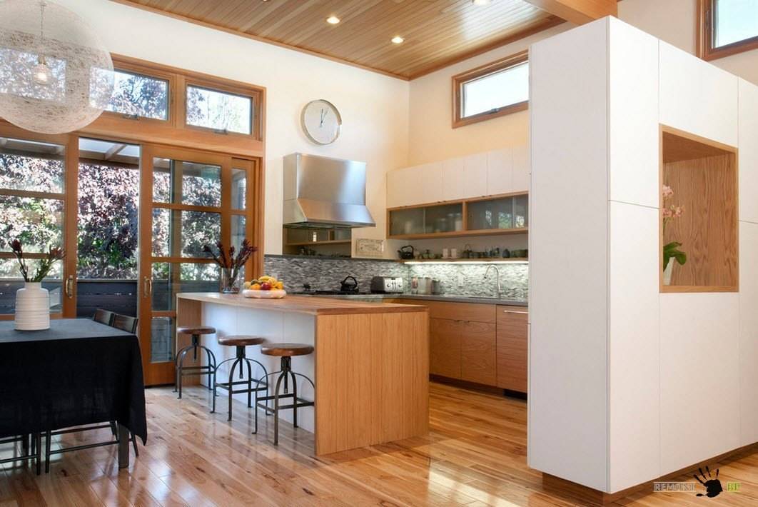 Кухня столовая дизайн интерьер: фото лучших идей, советы по зонированию и отделке кухни-столовой